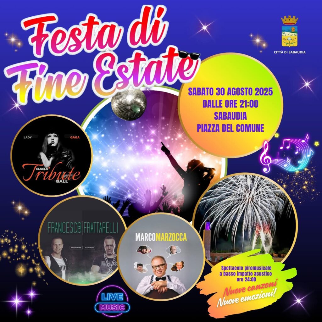 Sabaudia Festa di Fine Estate 2025