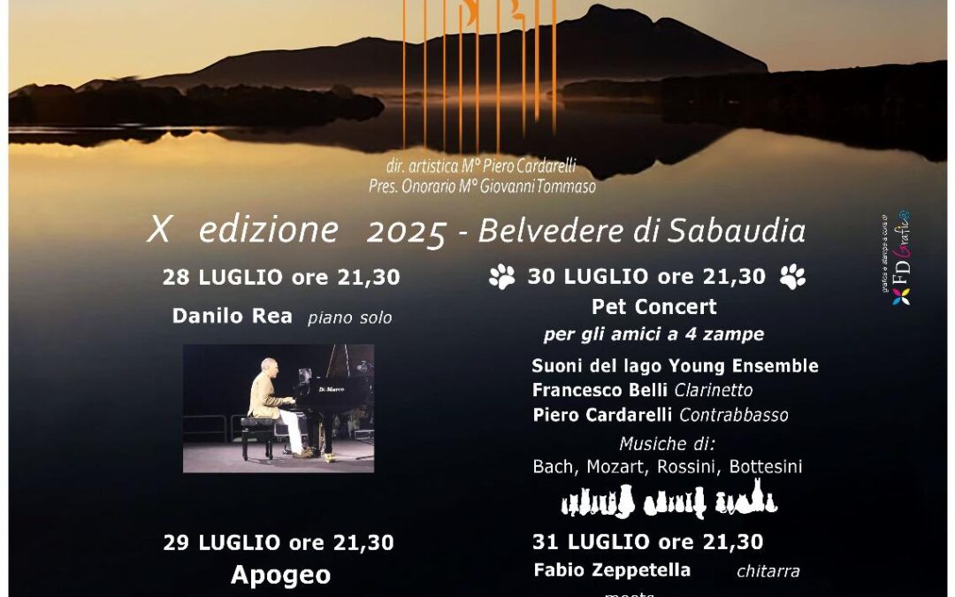 Sabaudia Suoni del Lago 2025