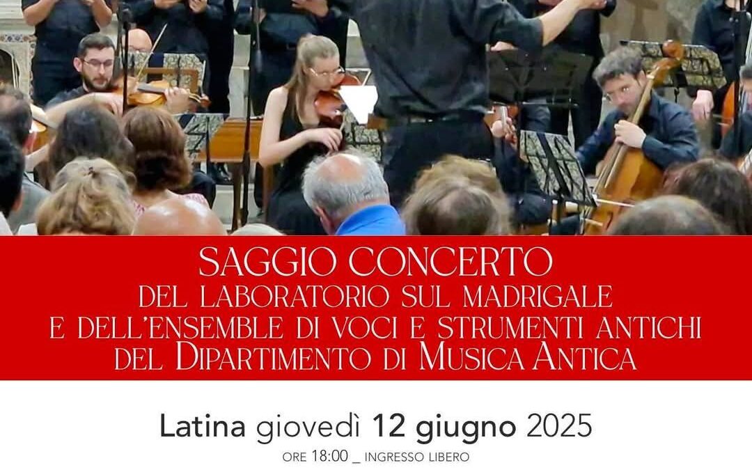 Saggio Concerto del Laboratorio sul Madrigale e dell’Ensemble di Voci e Strumenti Antichi
