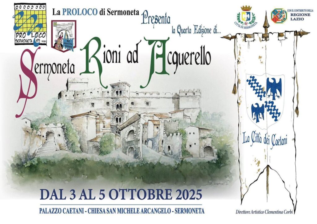 Sermoneta Rioni ad Acquerello 2025