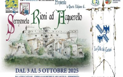 Sermoneta Rioni ad Acquerello 2025