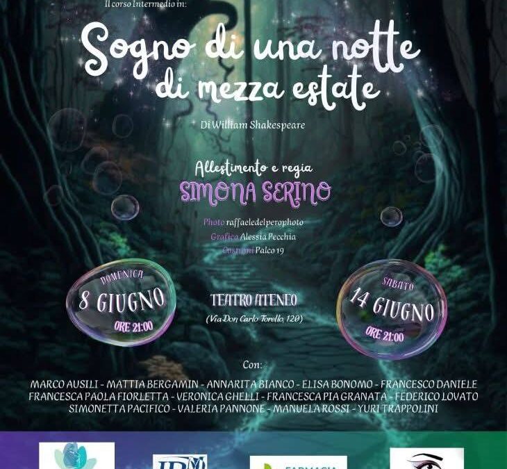 Teatro: “Sogno di una notte di mezza estate”