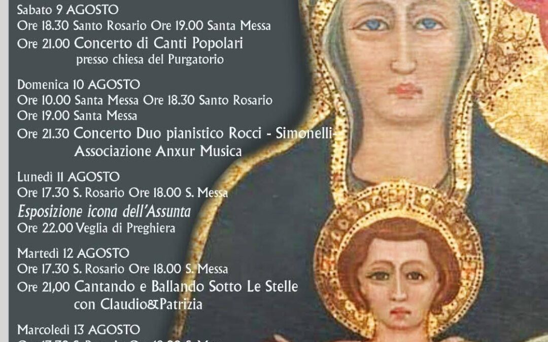 Terracina Festa Madonna dell’Assunta 2025