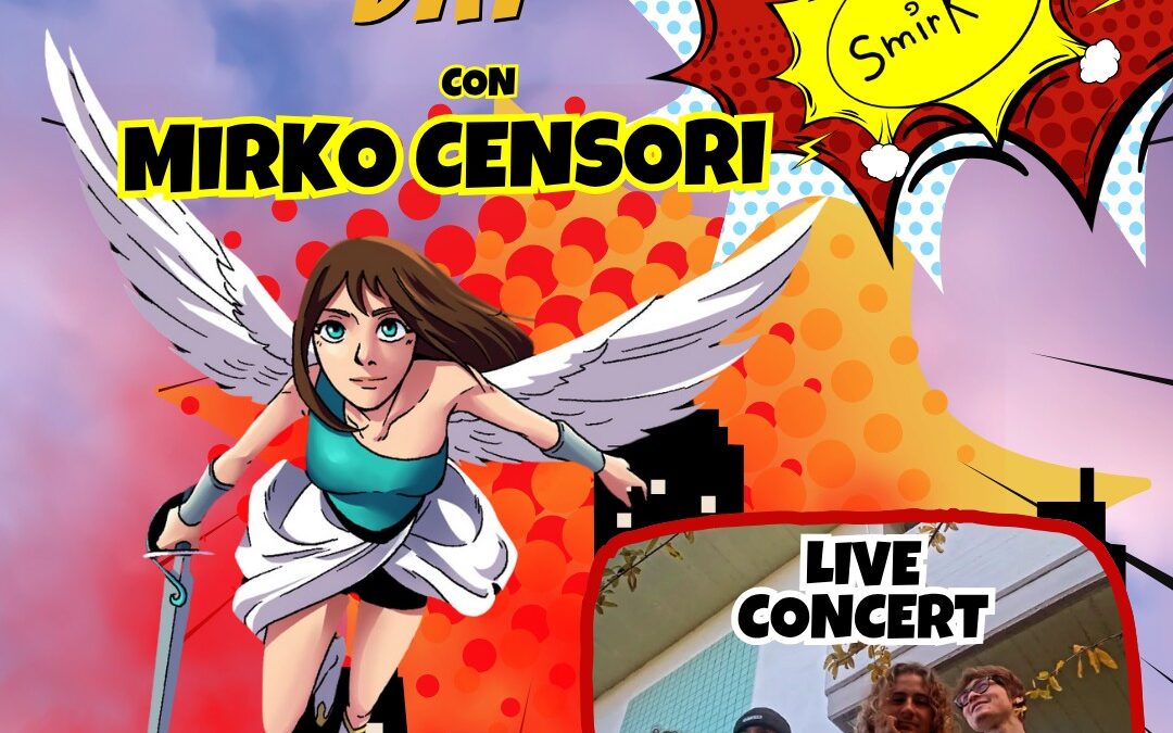 The Comics Day con Mirko Censori a Monstarlab di Latina