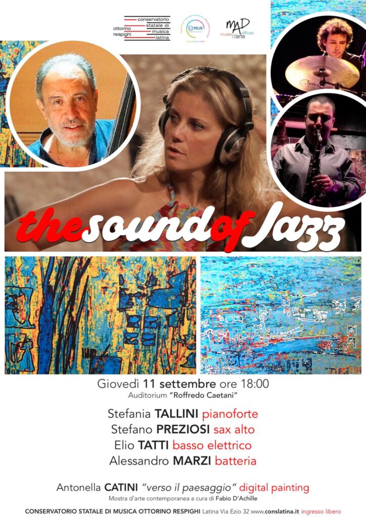 The Sound of Jazz - Quartetto Jazz con Mostra Digital Painting
