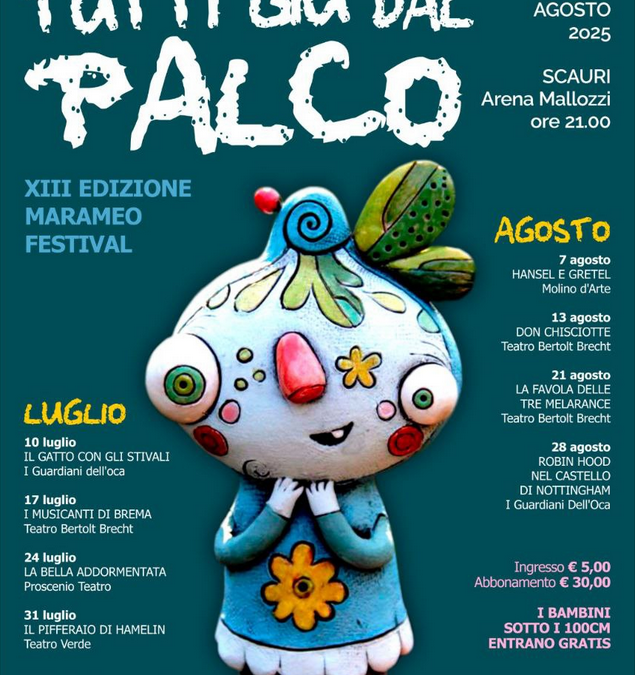 Tutti Giù dal Palco – XIII Edizione Marameo Festival