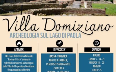 Villa Domiziano – Archeologia sul Lago di Paola – Visite Guidate Estate 2025
