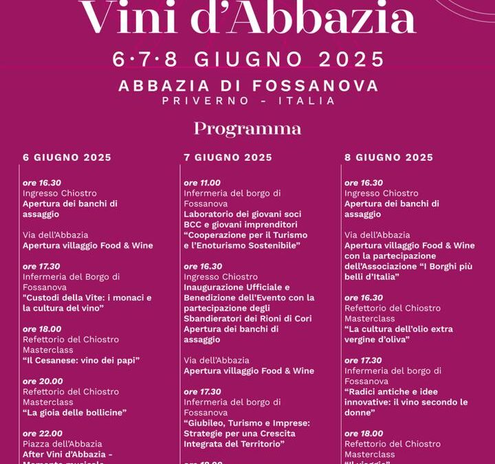 Vini d’Abbazia 2025