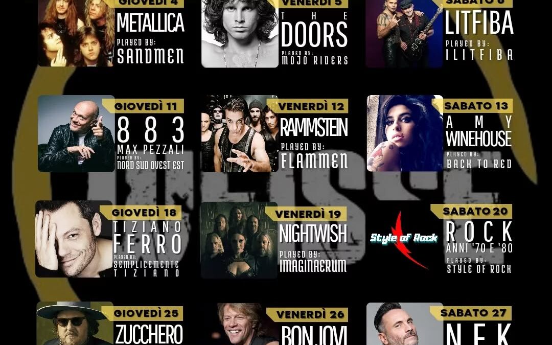 Weisse Pub Aprila musica live Settembre 2025