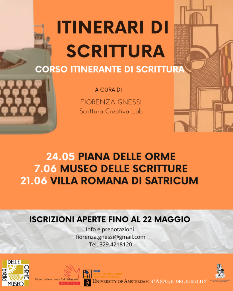 Itinerari di Scrittura