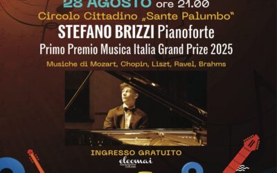 i Salotti Musicali Summer Festival – 12° Edizione con Stefano Brizzi