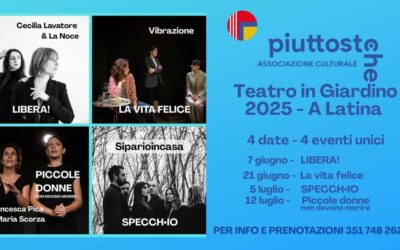 Teatro in Giardino 2025: Piccole donne non devono morire